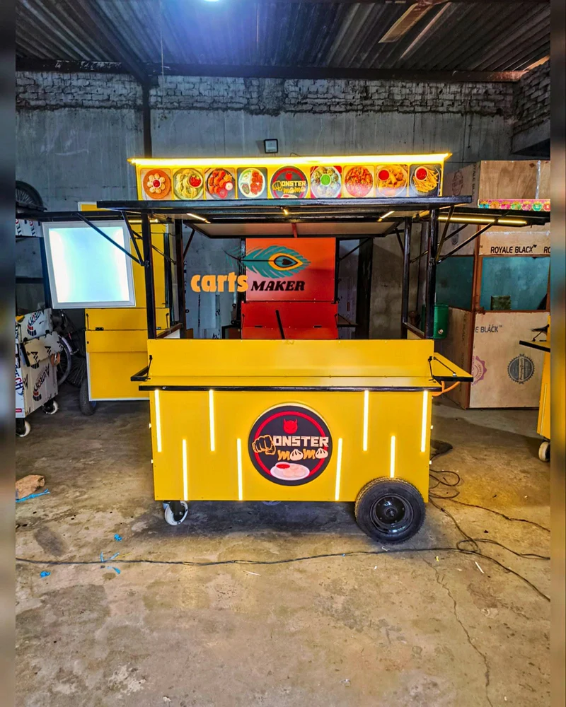 Modern Food Cart Image 1